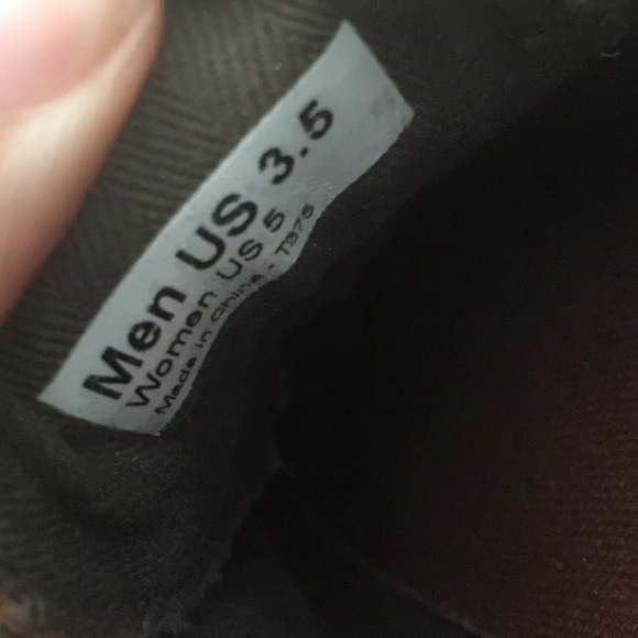 VANS Tuxedo Oxford womens sz 5 Olive Green Brown - Picture 6 of 11